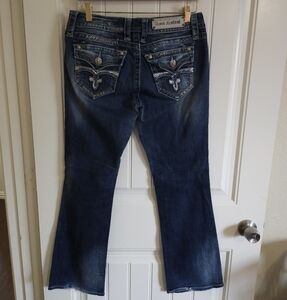 Rock Revival Sequin Easy Boot Celine Jeans Size 28